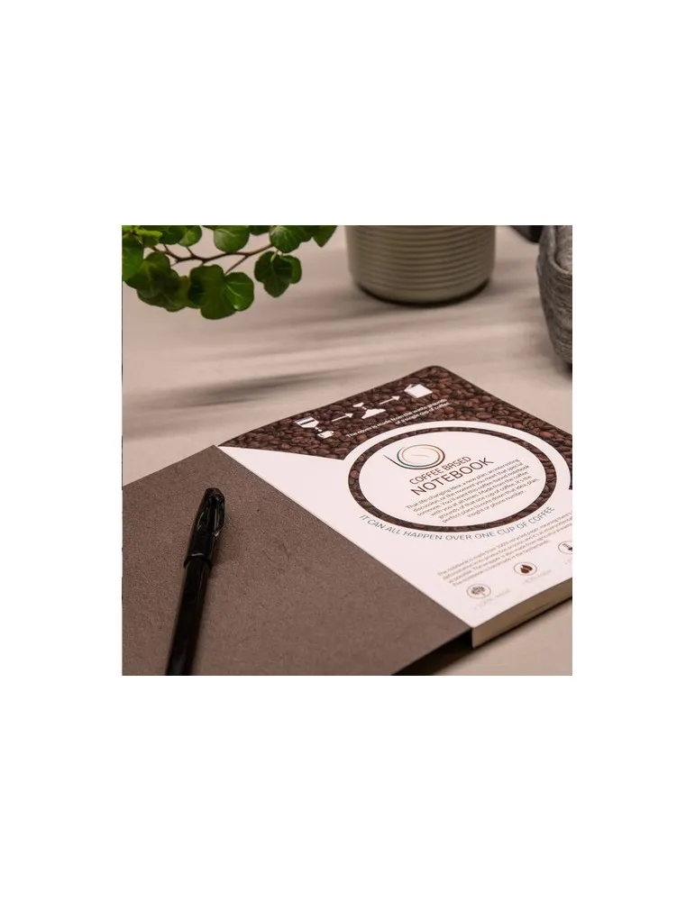Coffee Notebook A5 bloc-notes cadeau collaborateur premium