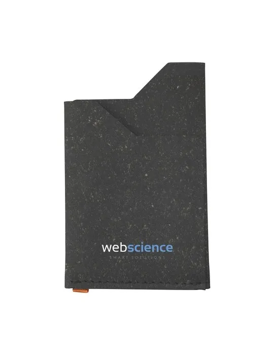 Recycled Leather Cardholder porte-cartes