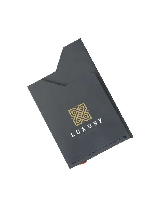 Recycled Leather Cardholder porte-cartes