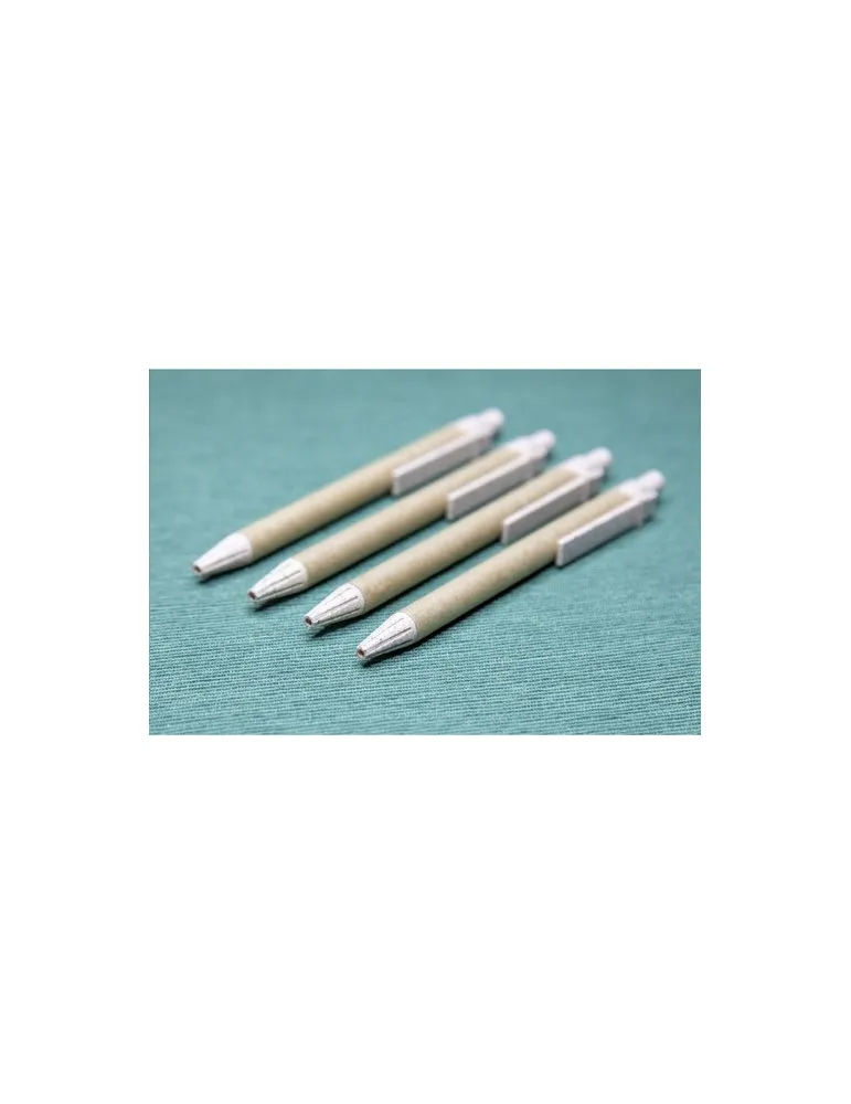 Paper Wheatstraw Pen stylo en paille de blé objet promotionnel éco-responsable