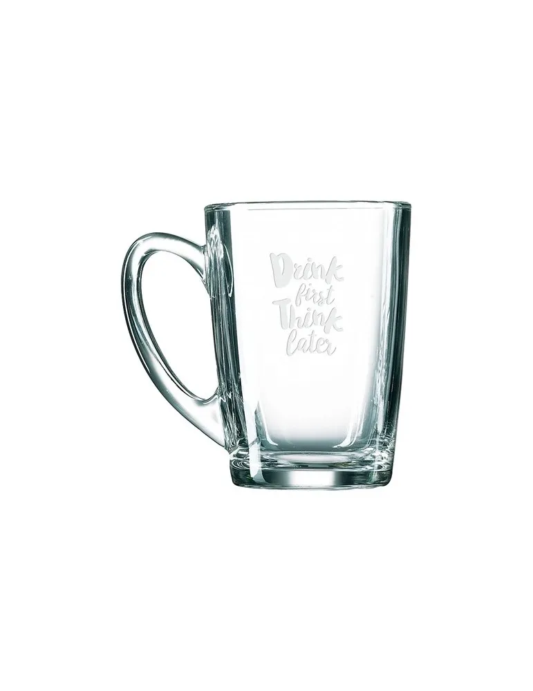 Morning verre à thé 320 ml personnalisable avec votre logo