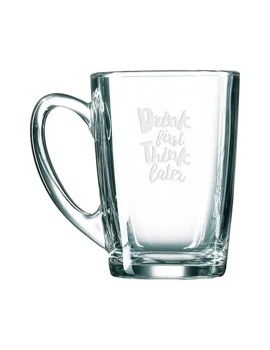 Morning verre à thé 320 ml personnalisable avec votre logo