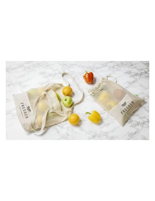 Natura Organic GOTS Mesh Bag (120 g/m²) sac à fruits