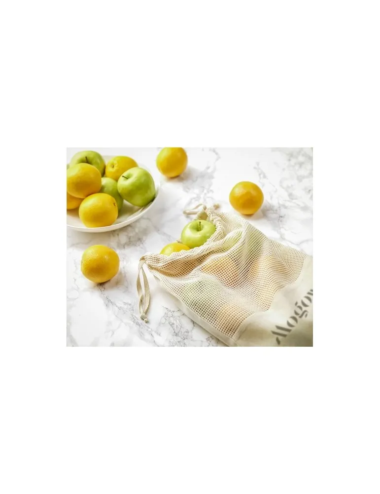 Natura Organic GOTS Mesh Bag (120 g/m²) sac à fruits