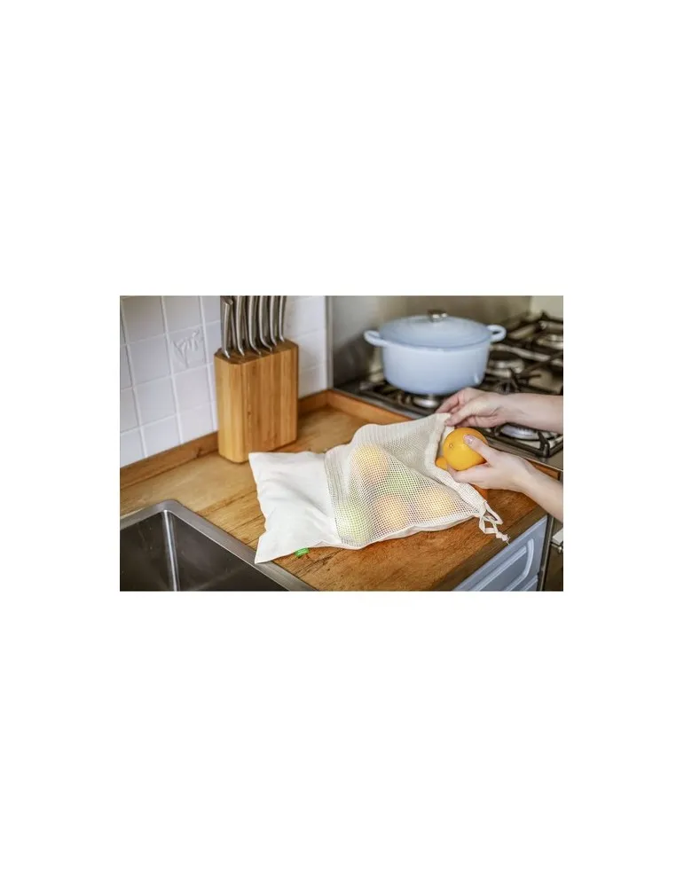 Natura Organic GOTS Mesh Bag (120 g/m²) sac à fruits