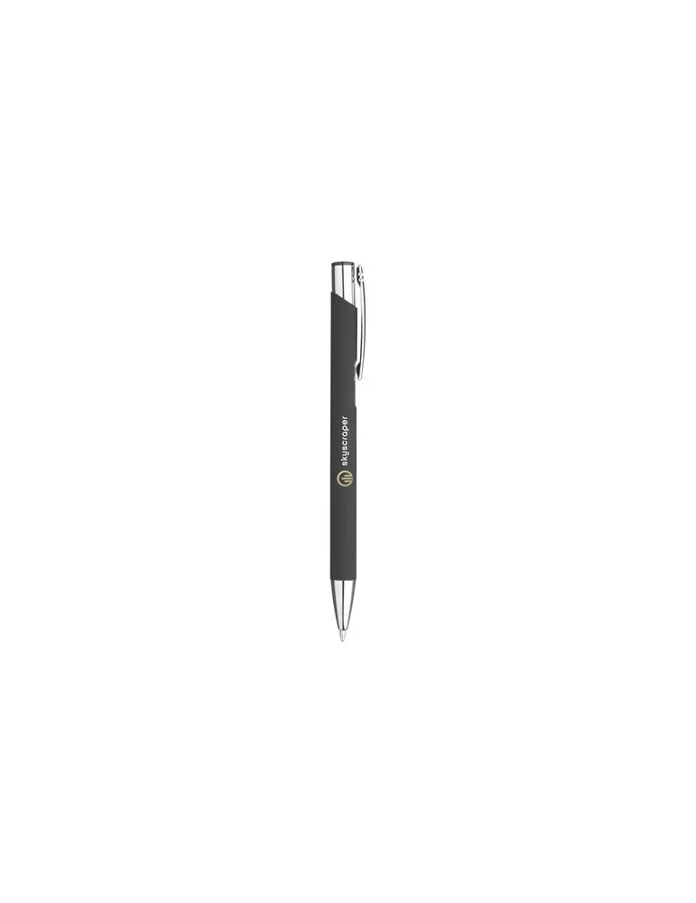 Ebony Soft Touch stylo impression logo haute qualité