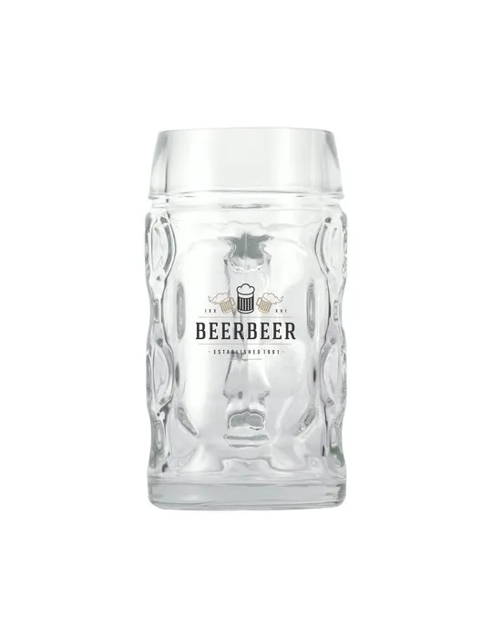 October Bock de bière 500 ml personnalisable avec votre logo