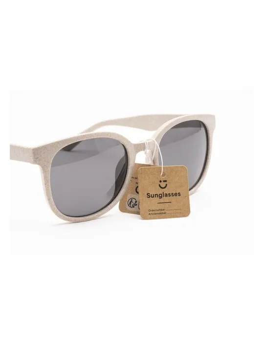 Eco Wheatstraw lunettes de soleil paille de blé cadeau collaborateur premium