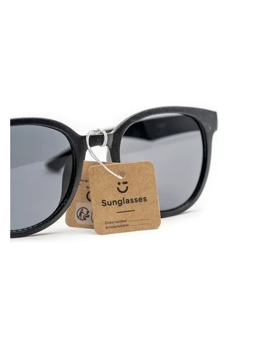 Eco Wheatstraw lunettes de soleil paille de blé impression haute définition