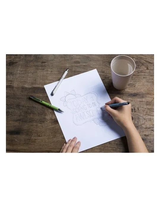 Ebony Wheat stylo en paille de blé cadeau collaborateur premium