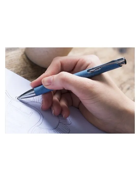 Ebony Wheat stylo en paille de blé cadeau client original