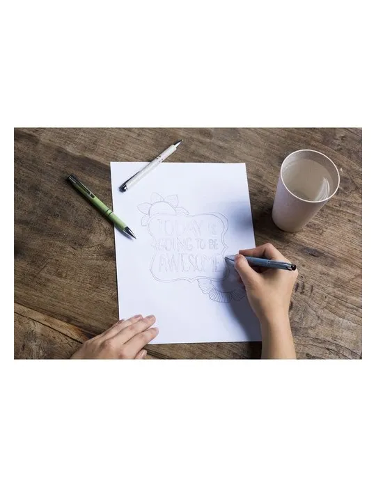 Ebony Wheat stylo en paille de blé objet promotionnel éco-responsable