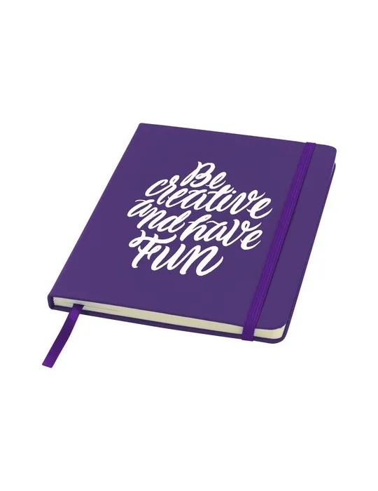 BudgetNote A5 Blanc carnet impression logo haute qualité