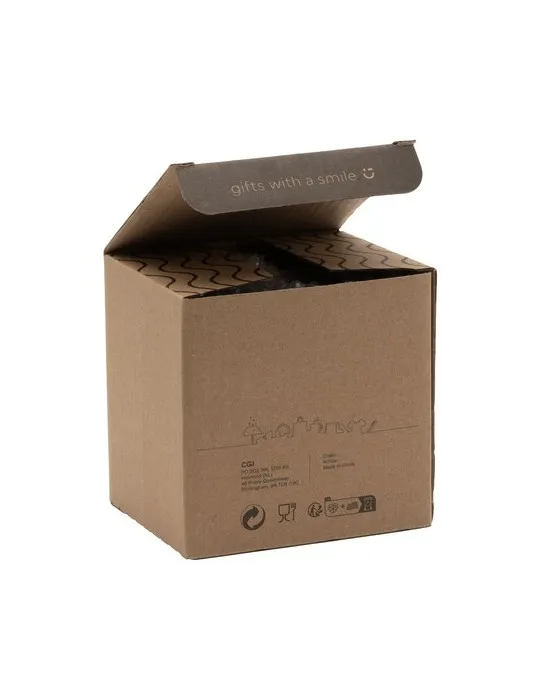 Retro Silver Mug en Émail 350 ml objet promotionnel éco-responsable