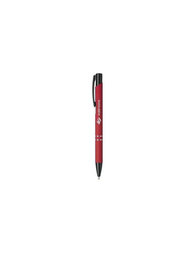 Ebony Rubberised stylo livraison express 24h 48h