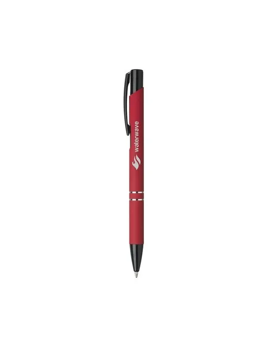 Ebony Rubberised stylo livraison express 24h 48h
