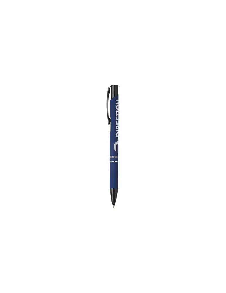 Ebony Rubberised stylo cadeau collaborateur premium