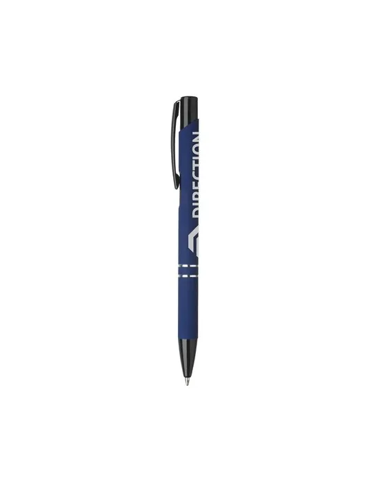 Ebony Rubberised stylo cadeau collaborateur premium