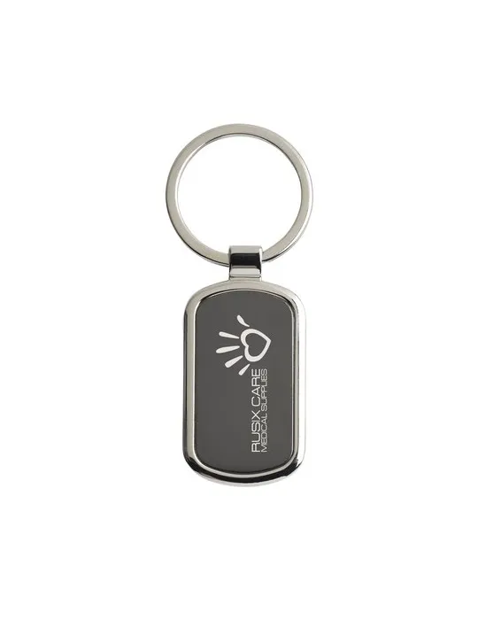 KeyTag porte-clés rect. personnalisable avec votre logo