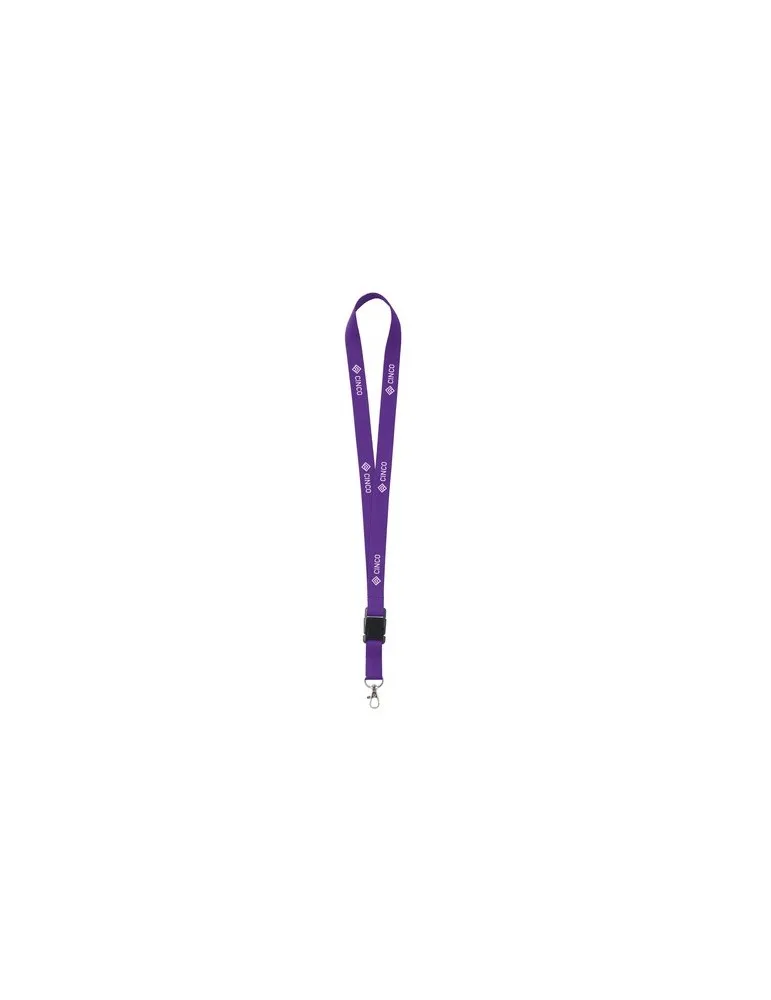 KeyCord 2 cm tour de cou marquage laser ultra précis