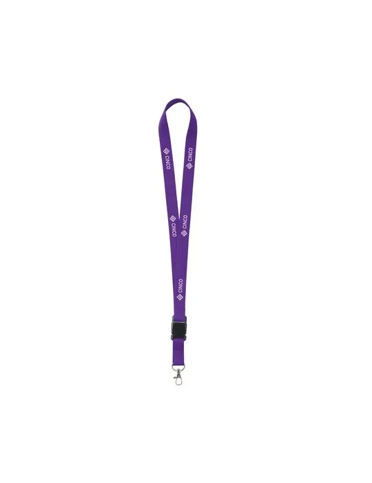 KeyCord 2 cm tour de cou marquage laser ultra précis