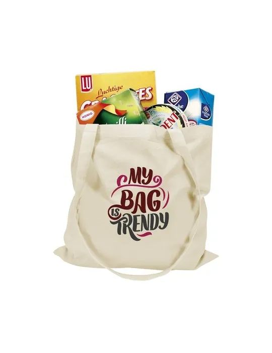 ShoppyBag (135 g/m²) lange Henkel tasche cadeau entreprise pas cher