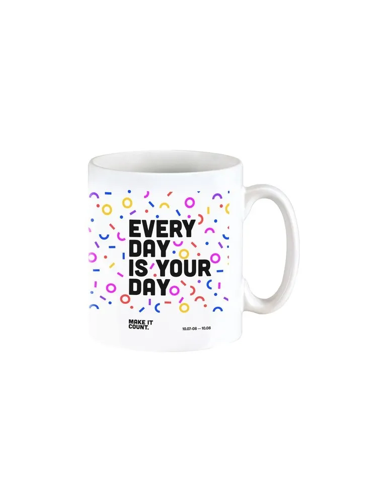 Full Colour Mug 350 ml marquage laser ultra précis