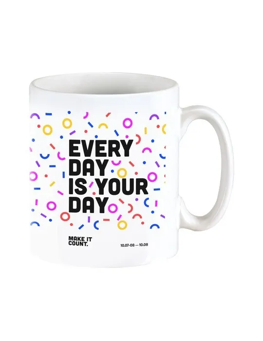 Full Colour Mug 350 ml marquage laser ultra précis