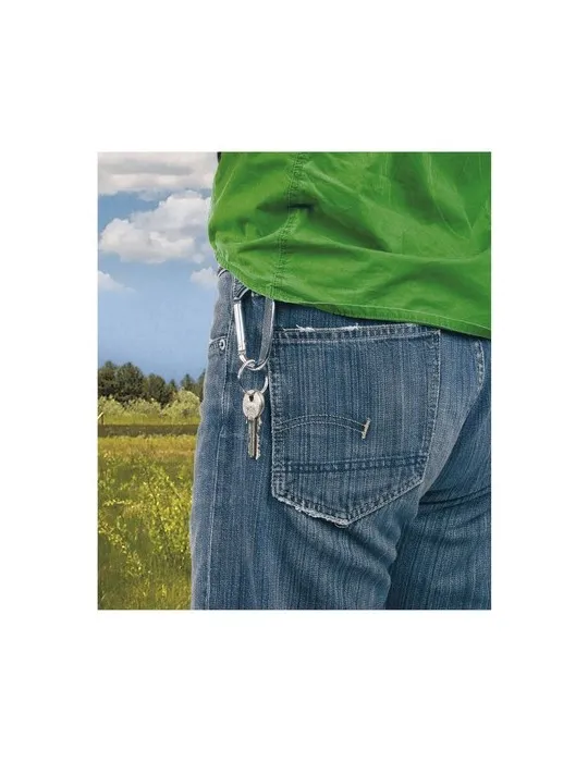 CarabineKey mousqueton personnalisable avec votre logo