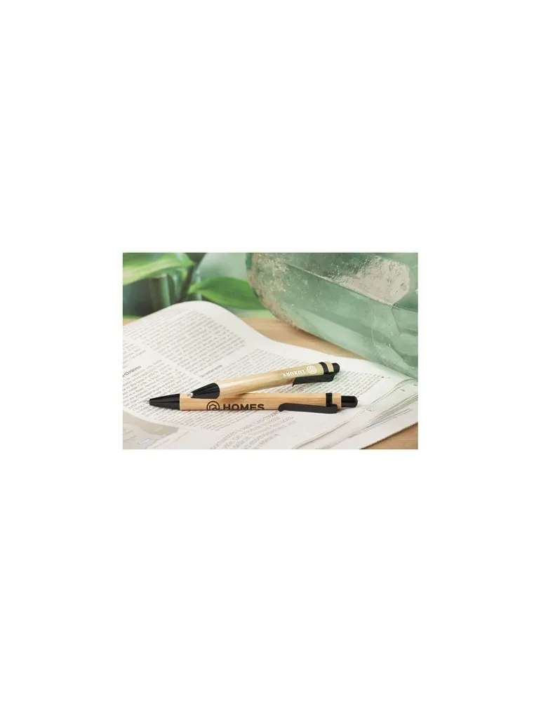Boston Bamboo stylo objet promotionnel éco-responsable