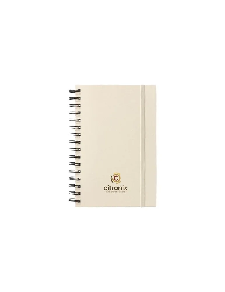 Sugarcane Bagasse Spiral Notebook A5 carnet