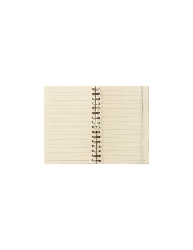 Sugarcane Bagasse Spiral Notebook A5 carnet goodies publicitaire événementiel