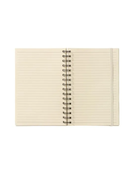 Sugarcane Bagasse Spiral Notebook A5 carnet goodies publicitaire événementiel