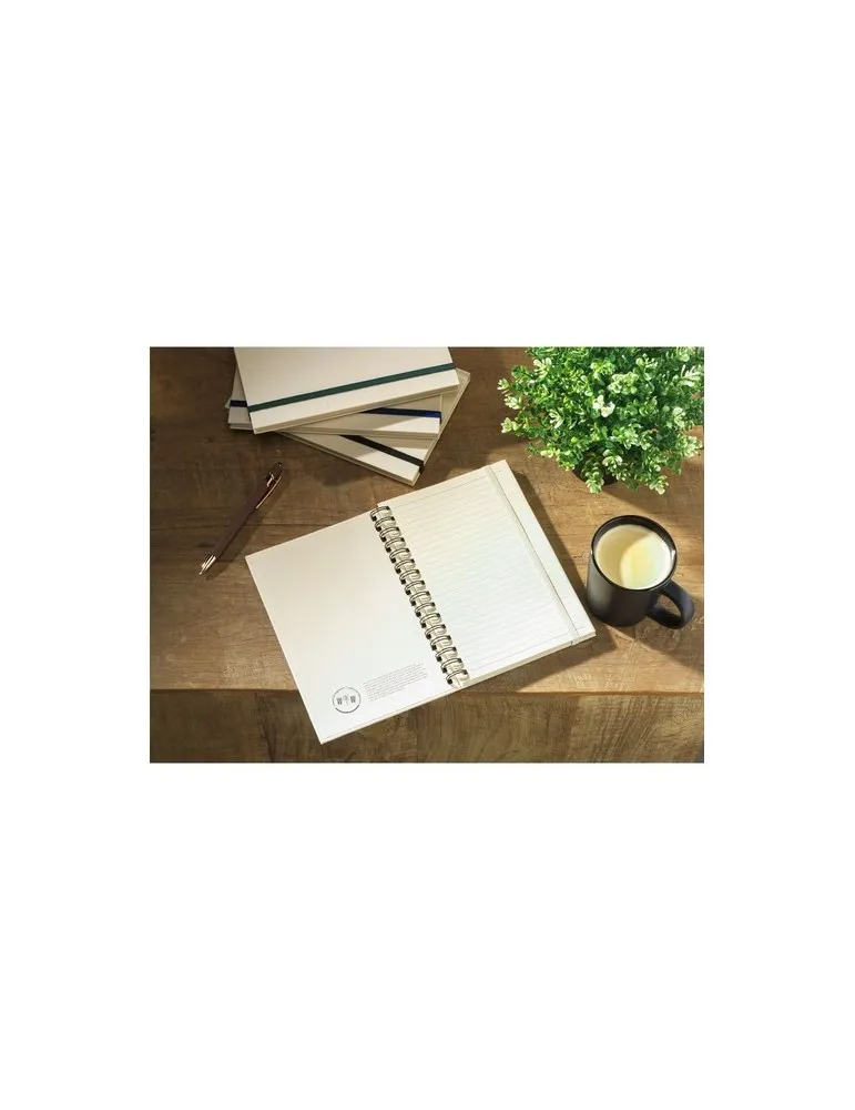 Sugarcane Bagasse Spiral Notebook A5 carnet objet promotionnel éco-responsable