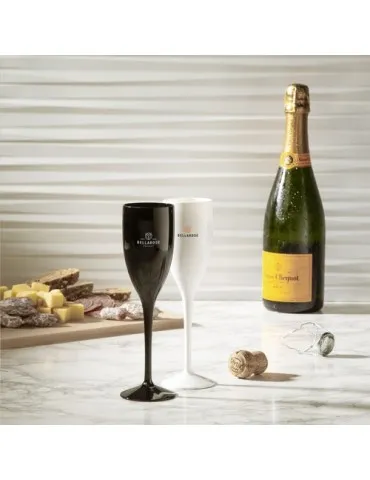 Lunaire Verre à Champagne Réutilisable 150 ml personnalisable avec votre logo