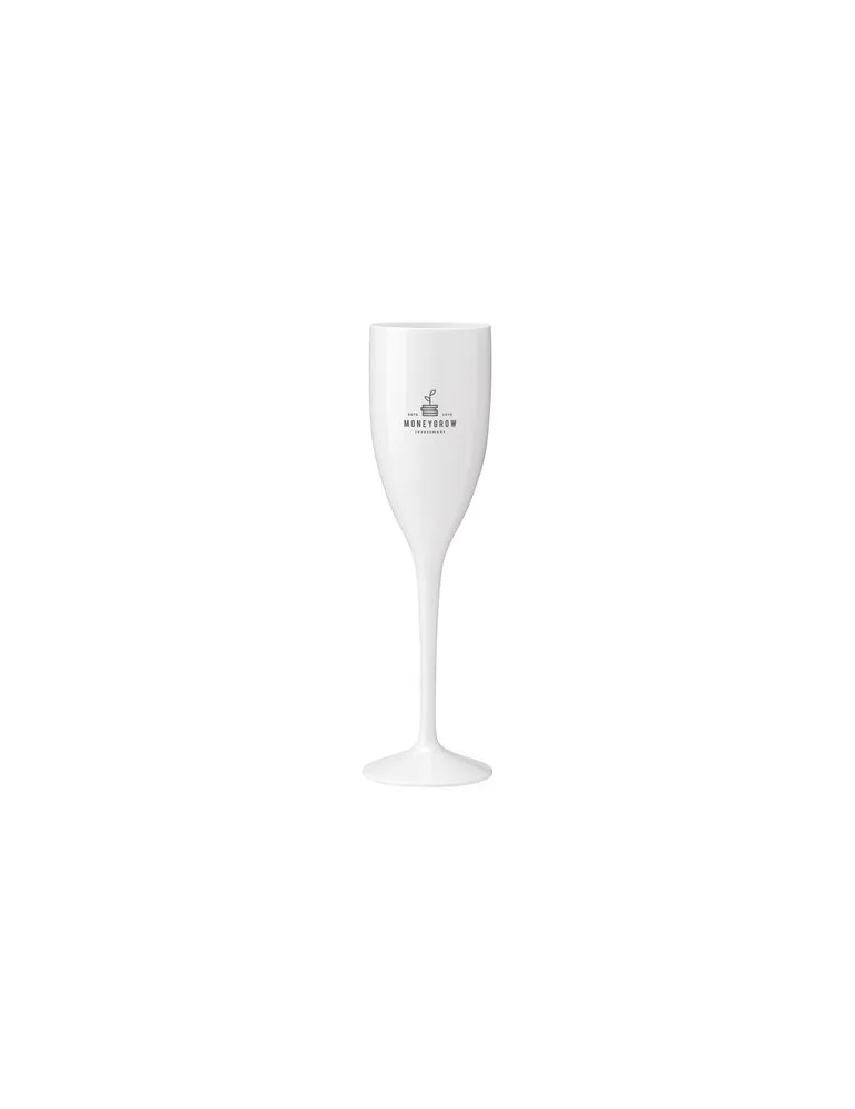 Lunaire Verre à Champagne Réutilisable 150 ml cadeau entreprise pas cher