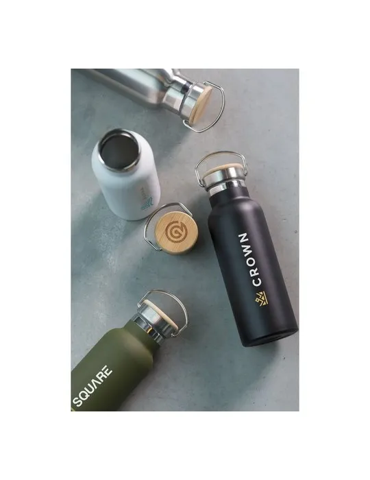 Nordvik RCS Recycled Steel 500 ml bouteille accessoire événementiel unique