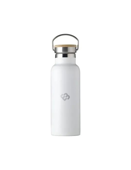 Nordvik RCS Recycled Steel 500 ml bouteille marquage couleur éclatante