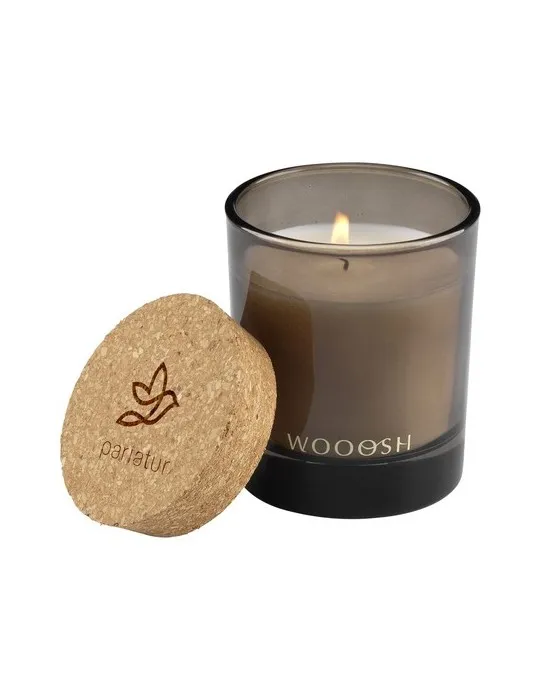 Wooosh Scented Candle Green Herbs bougie parfumée cadeau collaborateur premium