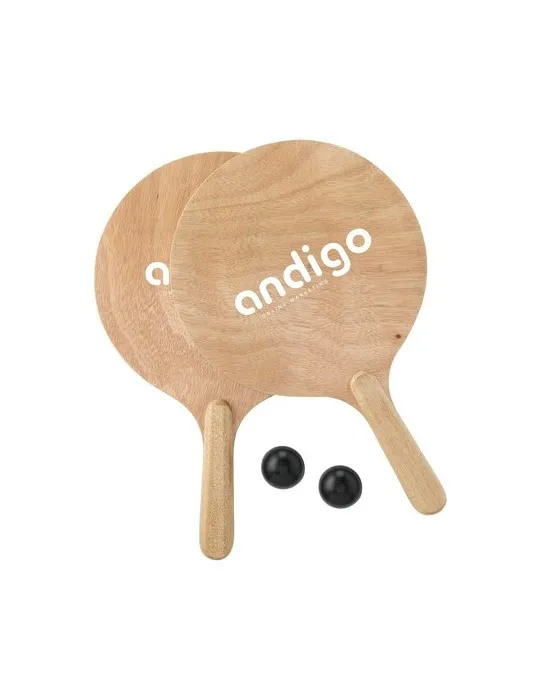 Playa Wood BeachTennis jeu de plage goodies publicitaire événementiel