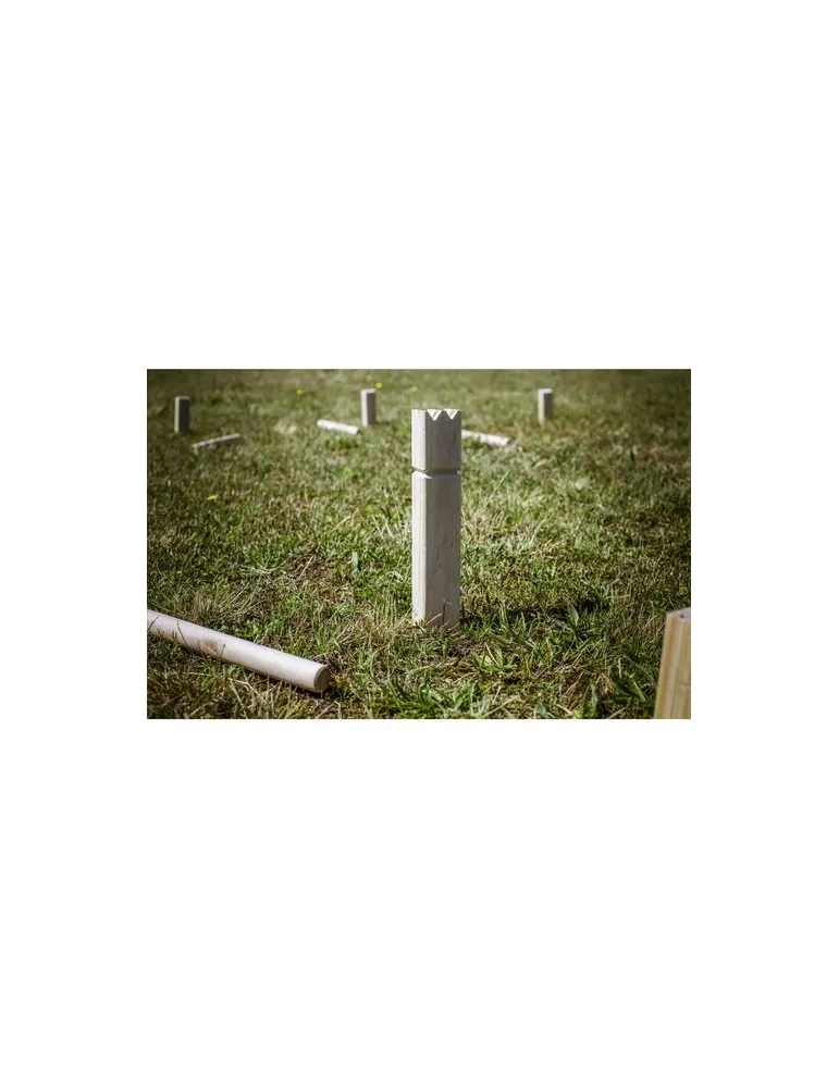 Kingdom Kubb Outdoor Game jeu marquage laser ultra précis