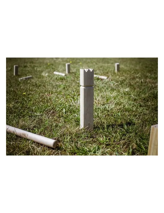 Kingdom Kubb Outdoor Game jeu marquage laser ultra précis