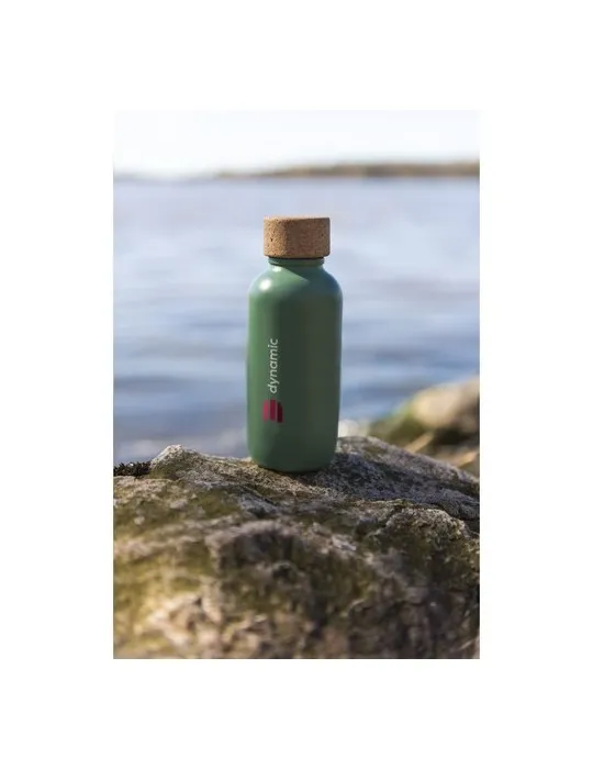 EcoBottle 650 ml d'origine végétale - fabriquée en EU objet promotionnel éco-responsable