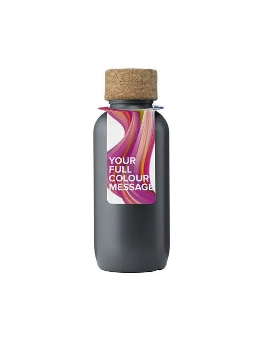 EcoBottle 650 ml d'origine végétale - fabriquée en EU objet promotionnel éco-responsable