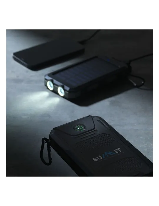 Trail RCS Solar Charger Compass 8000 batterie externe objet publicitaire robuste