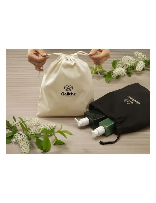 Gift Pouch Naturel GRS Recycled Cotton (150 g/m²) M