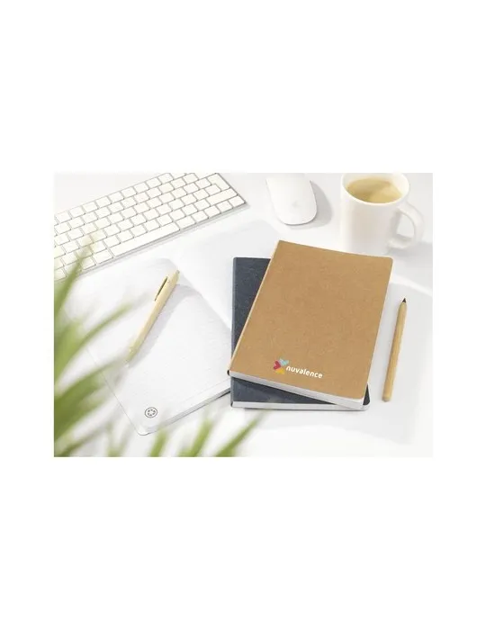 Notebook GRS Washable Kraft Cover A5 Cover cadeau collaborateur premium