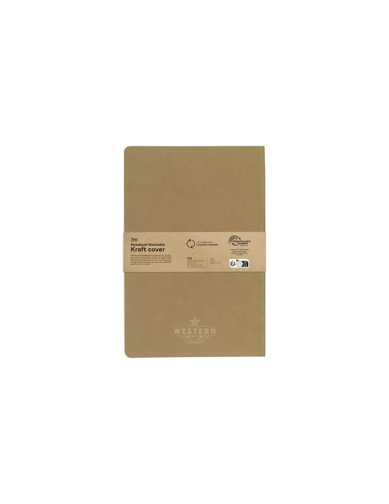 Notebook GRS Washable Kraft Cover A5 Cover cadeau client original