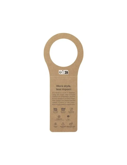 EcoBottle Slim 500 ml plant based - made in EU objet promotionnel éco-responsable