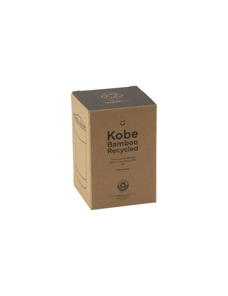 Kobe Bamboo RCS Recycled Steel 350 ml mug